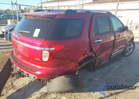 2013 Ford Explorer Limited из США, поврежденный, VIN 1FM5K8F88DGC35461